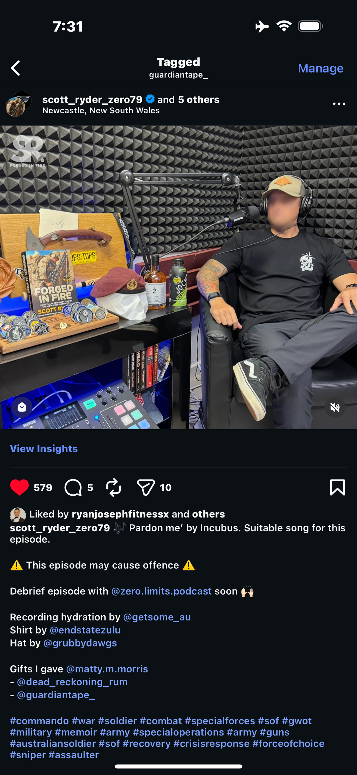 Scott Ryder — 2 Commando Regiment